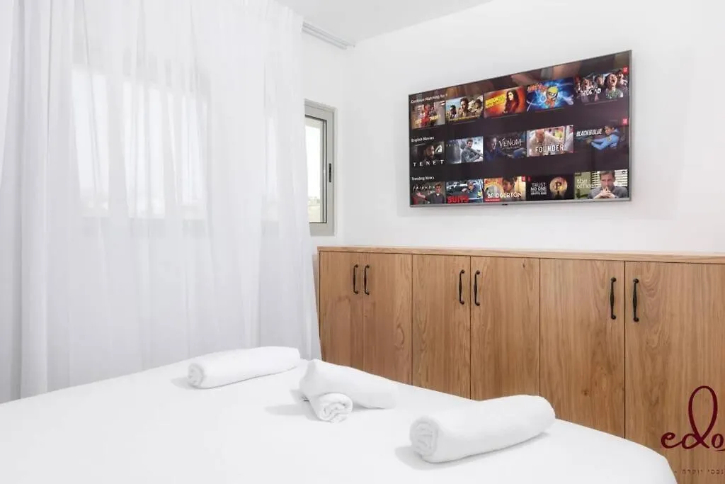 דירה משפחתית מרווחת 50 מטר מהים - By Edom Apartment Eilat